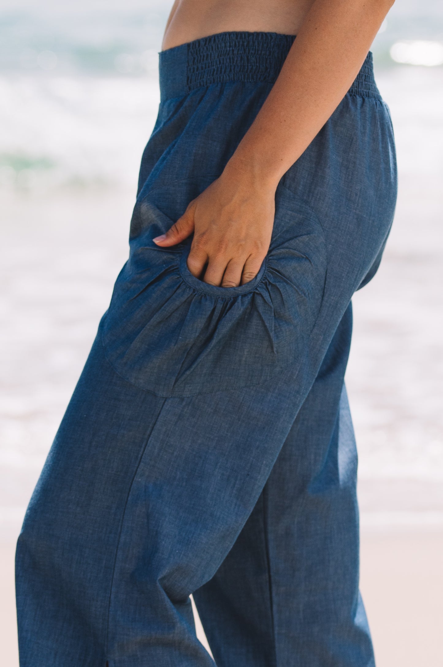 Pant Jaya ™ - Ultralight Cotton Chambray