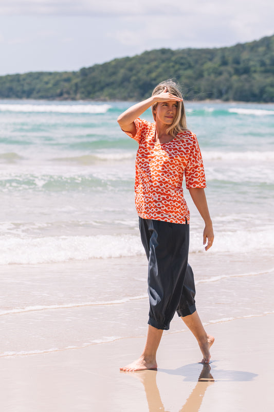 Pant Taj Indigo Cotton