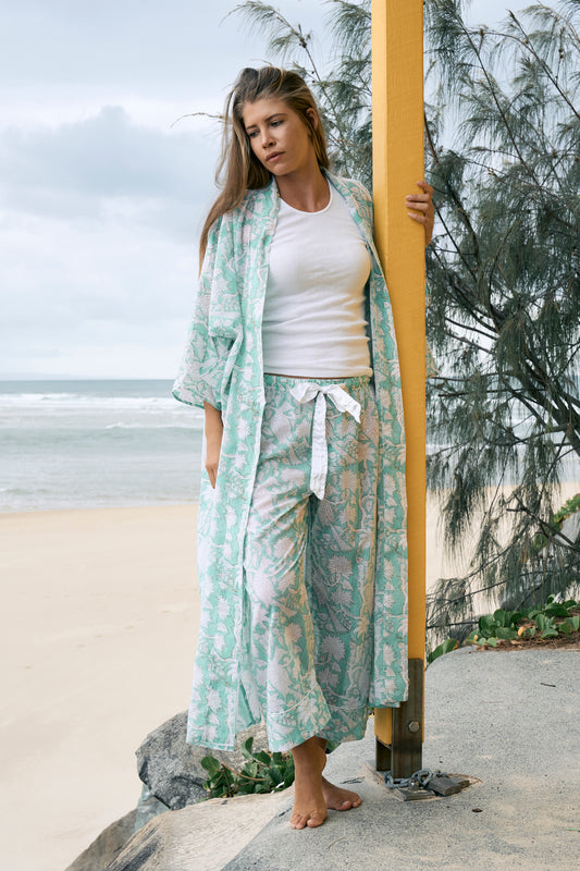 Jackets Kimono Bird of Paradise - Opal