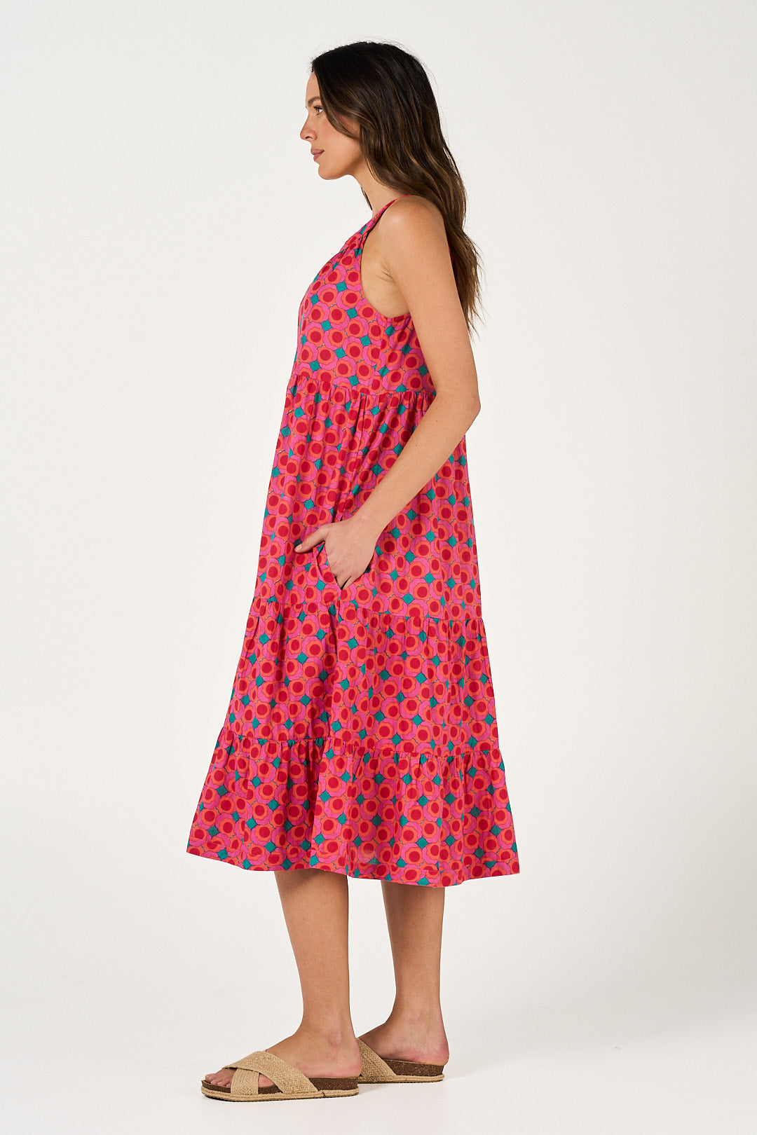 Dress Lucia - Summer Retro Cotton