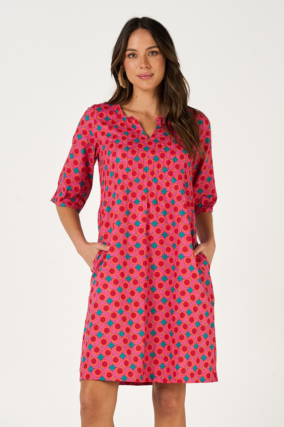 Dress Fleur -  Summer Retro Cotton