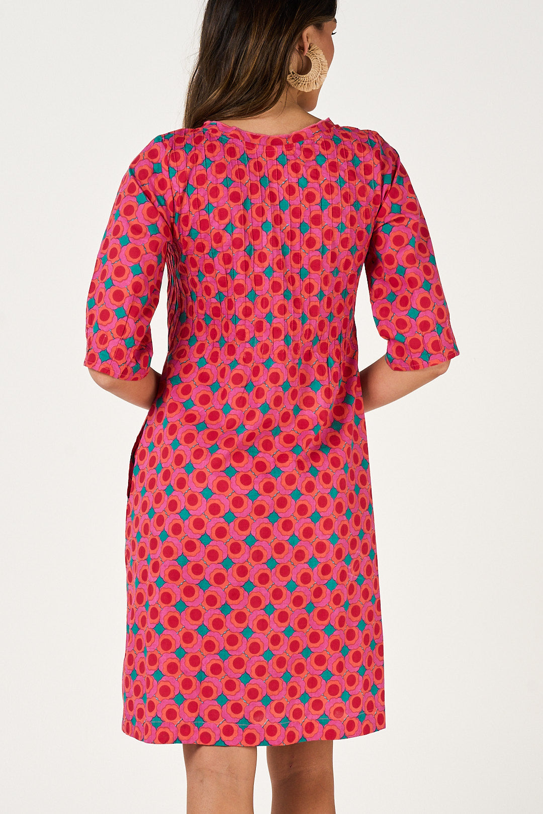 Dress Fleur -  Summer Retro Cotton