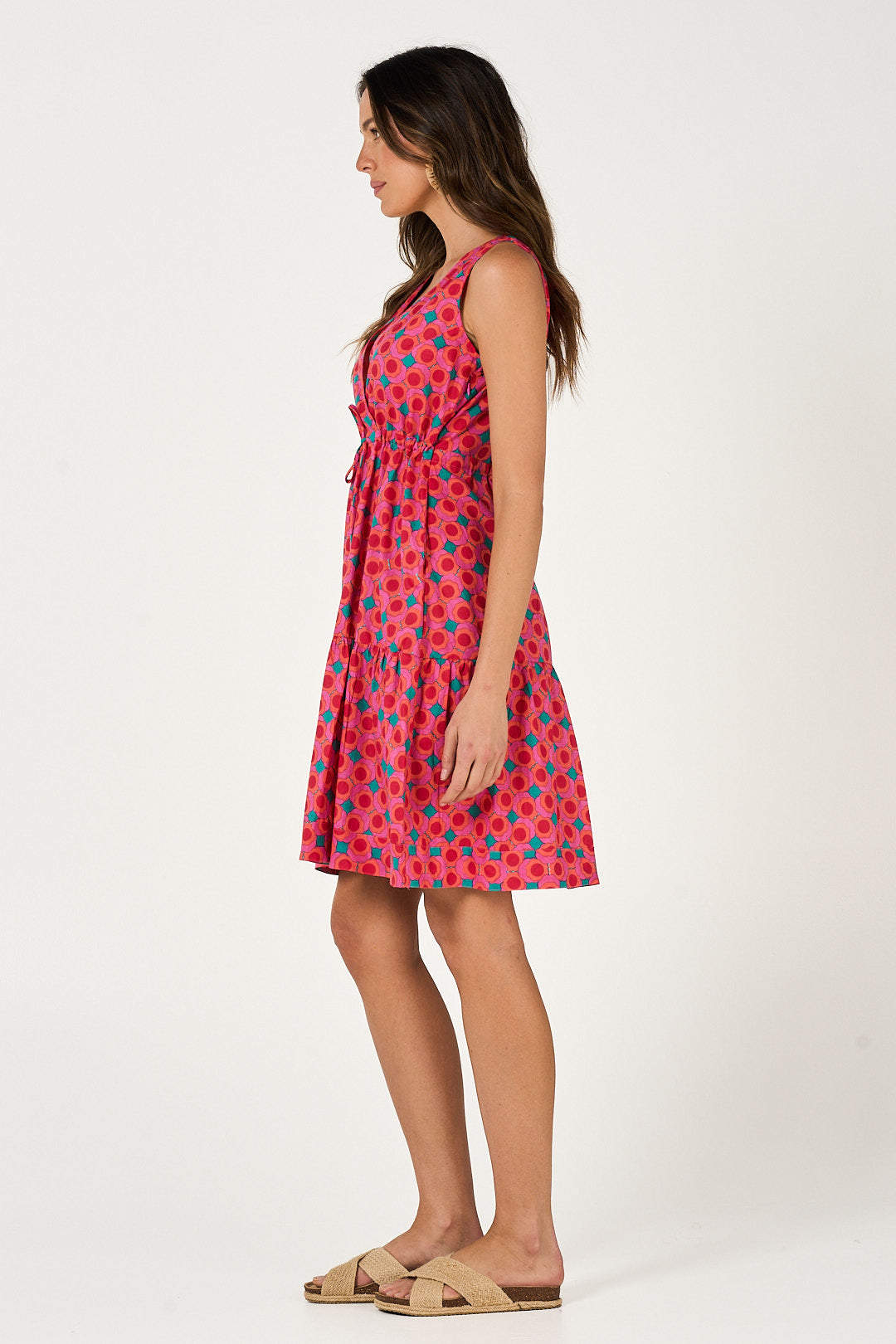 Dress Savita - Summer Retro Cotton