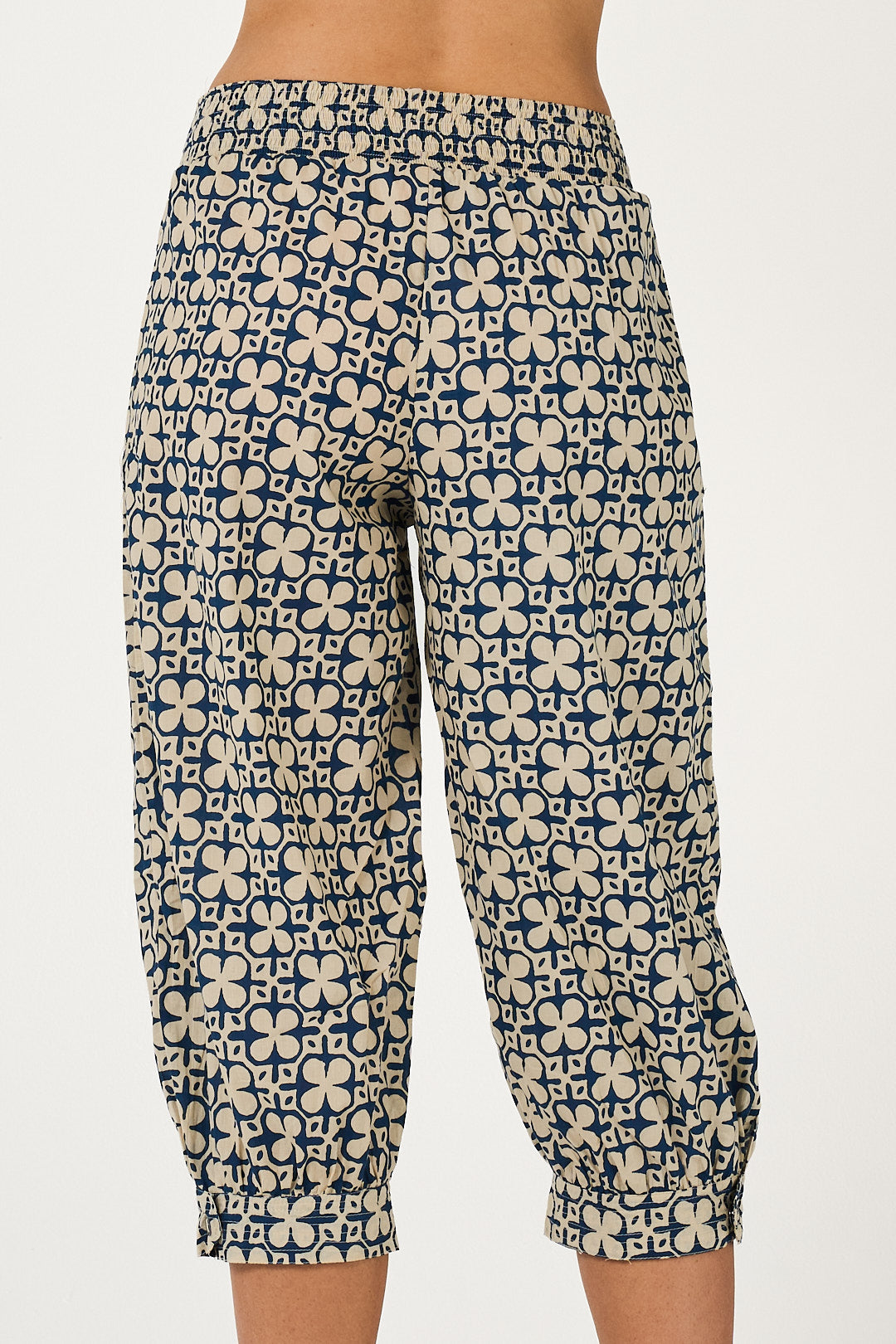 Pant Taj Mumtaz French Blue Cotton