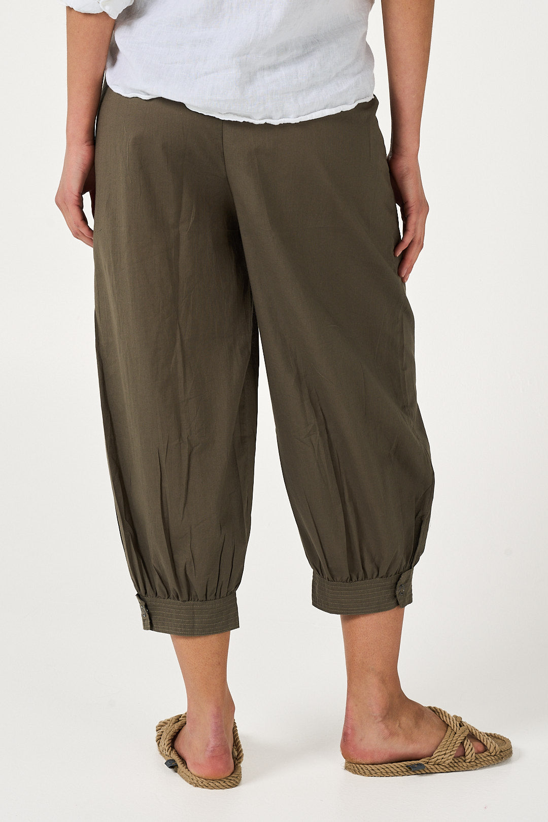 Pant Taj Deep Olive Cotton