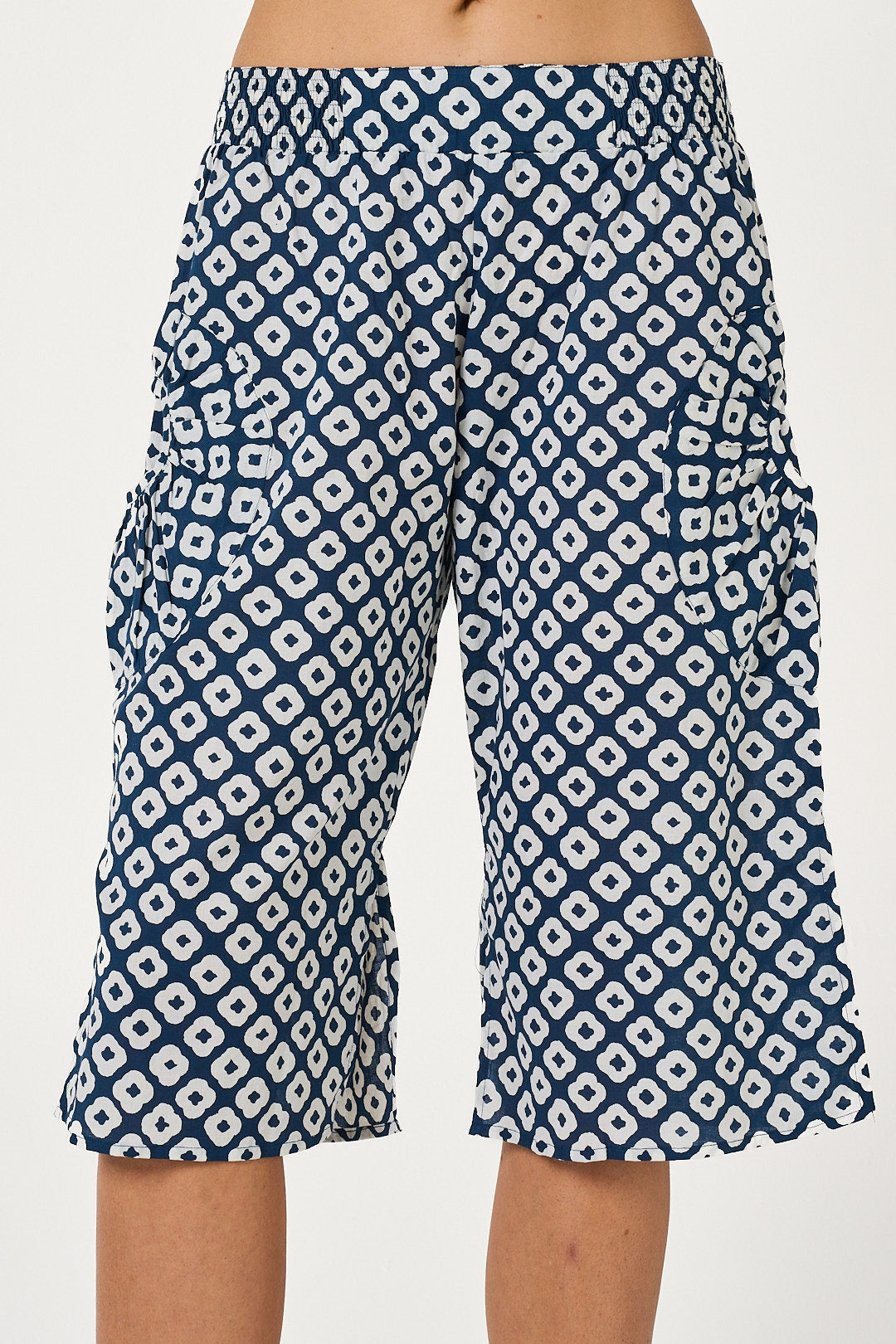 Pant Kimaya Short Palladio Blue Cotton