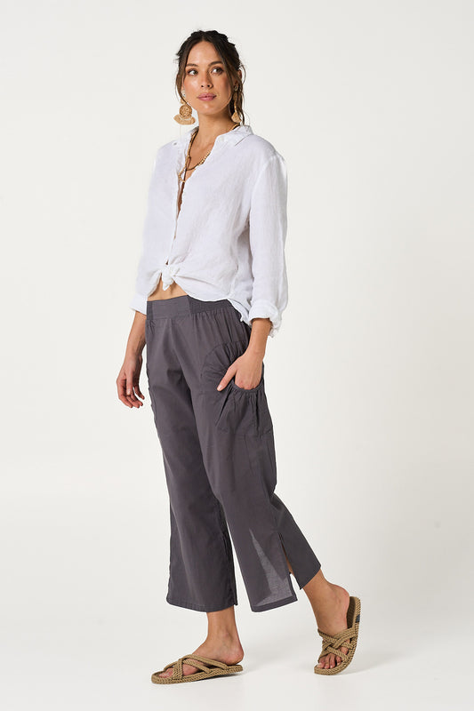 Pant Jaya - Charcoal Cotton