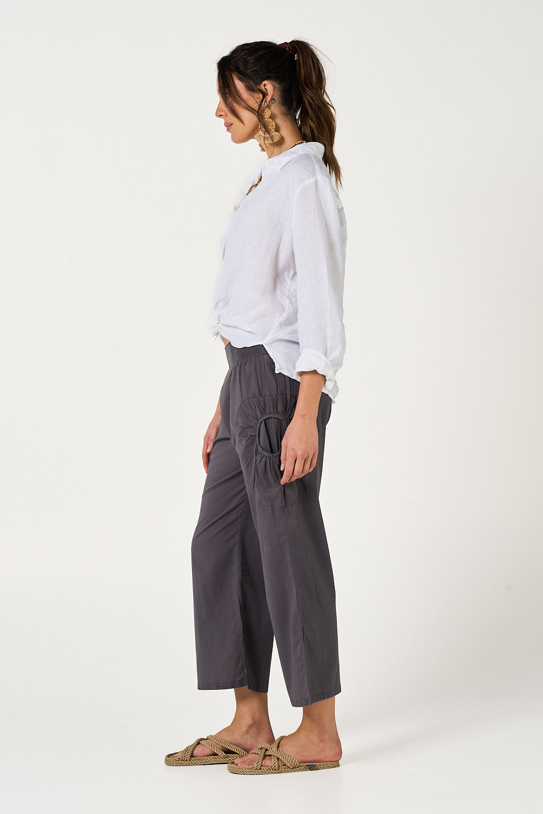 Pant Jaya - French Blue Cotton