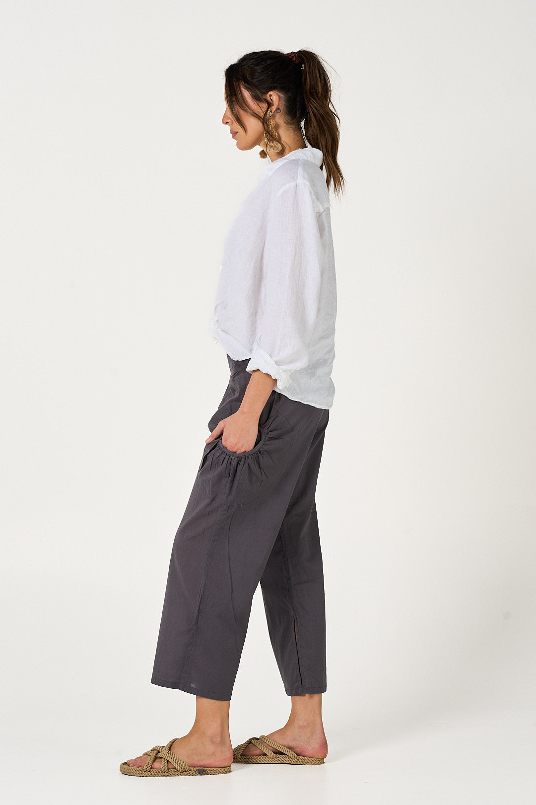 Pant Jaya - French Blue Cotton