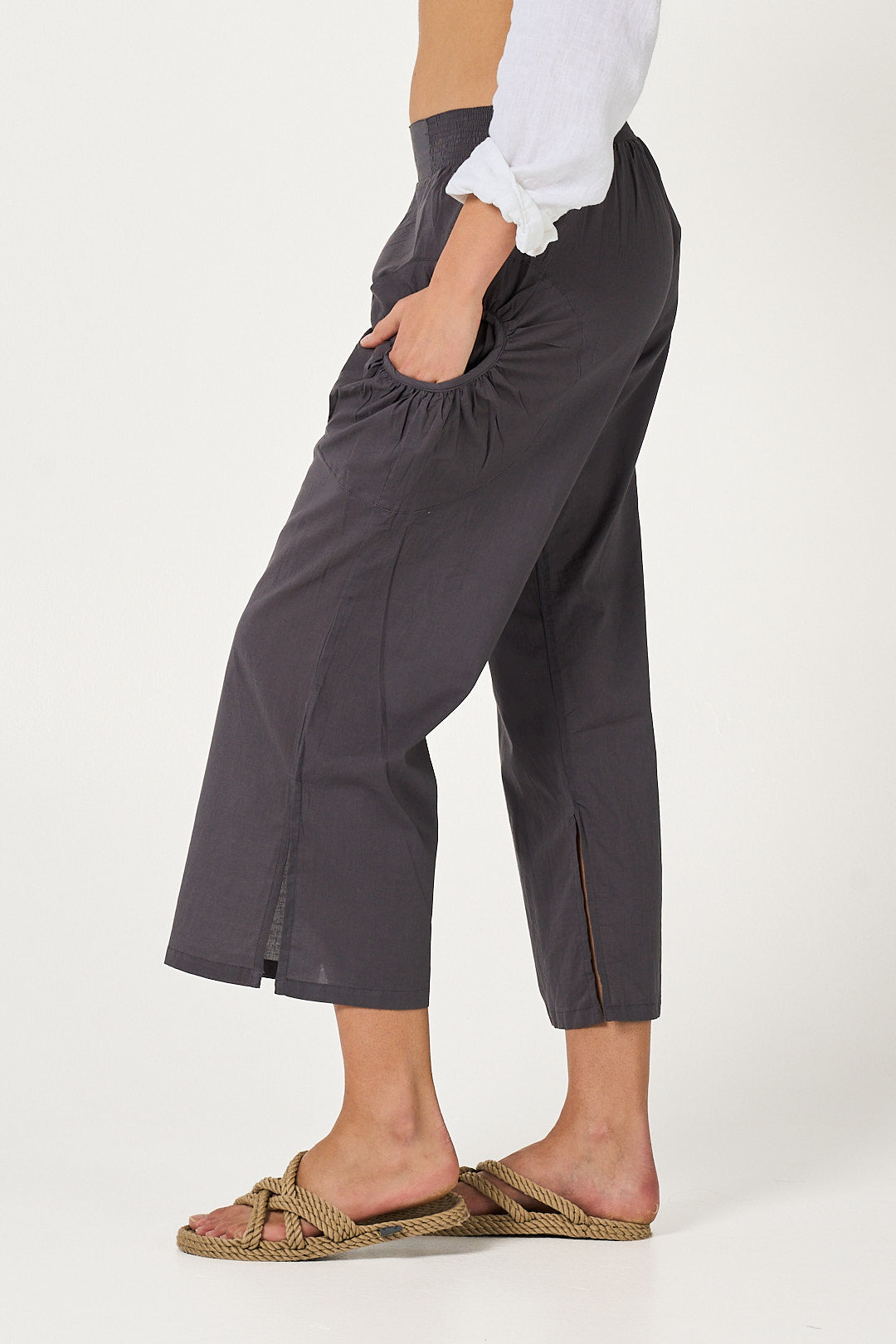 Pant Jaya - Charcoal Cotton