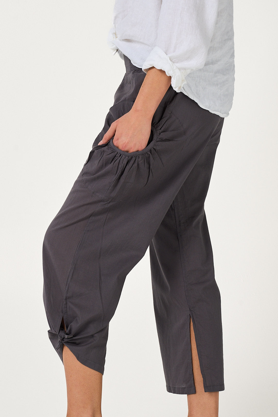 Pant Jaya - Charcoal Cotton