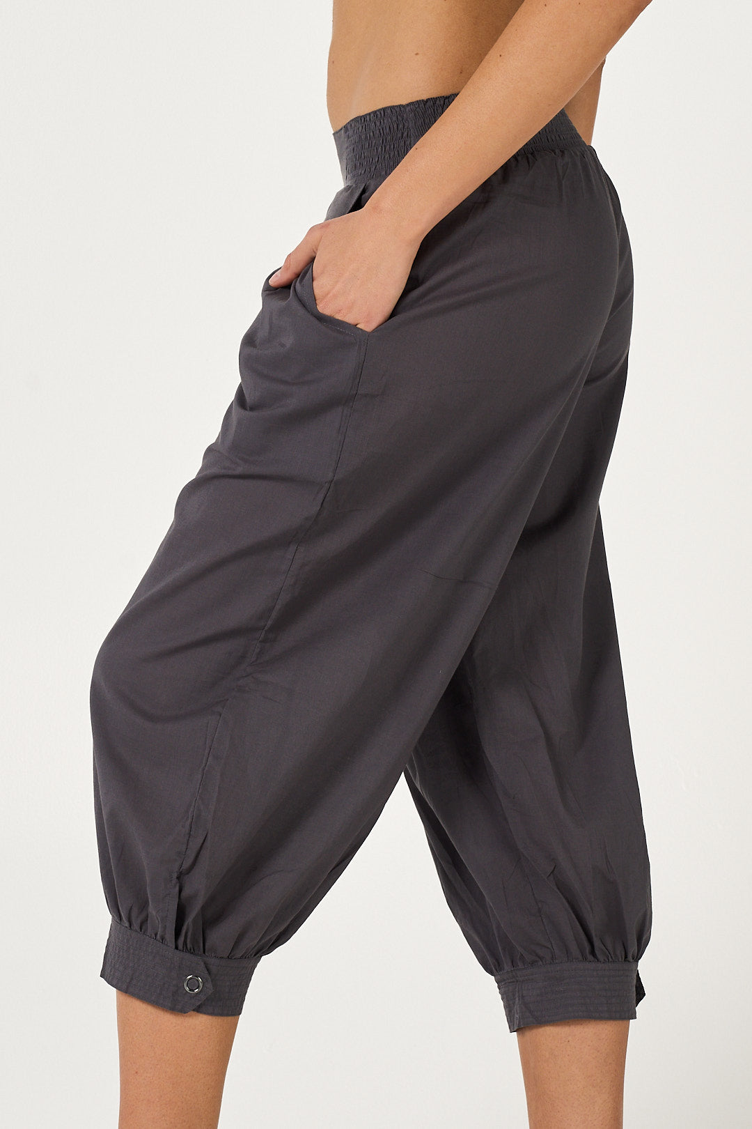 Pant Taj Charcoal Cotton