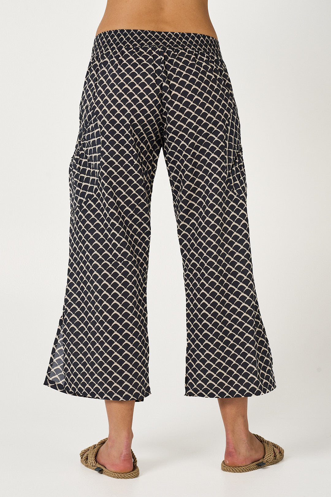 Pant Jaya - Indigo Shell Cotton