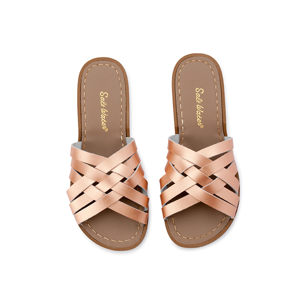 SANDALS - SALT WATER RETRO SLIDE ROSE GOLD