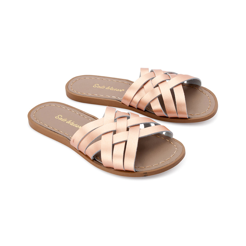 SANDALS - SALT WATER RETRO SLIDE ROSE GOLD