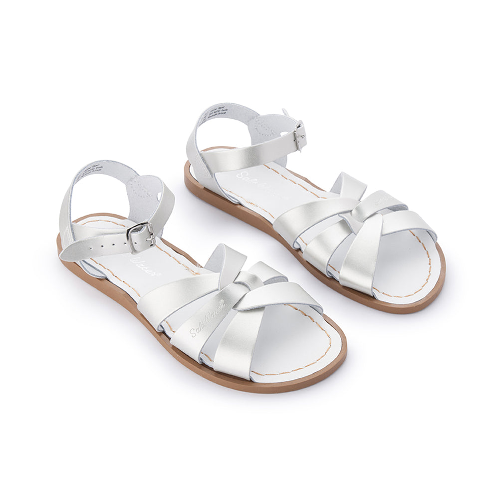 SANDALS - SALT WATER ORIGINAL SILVER