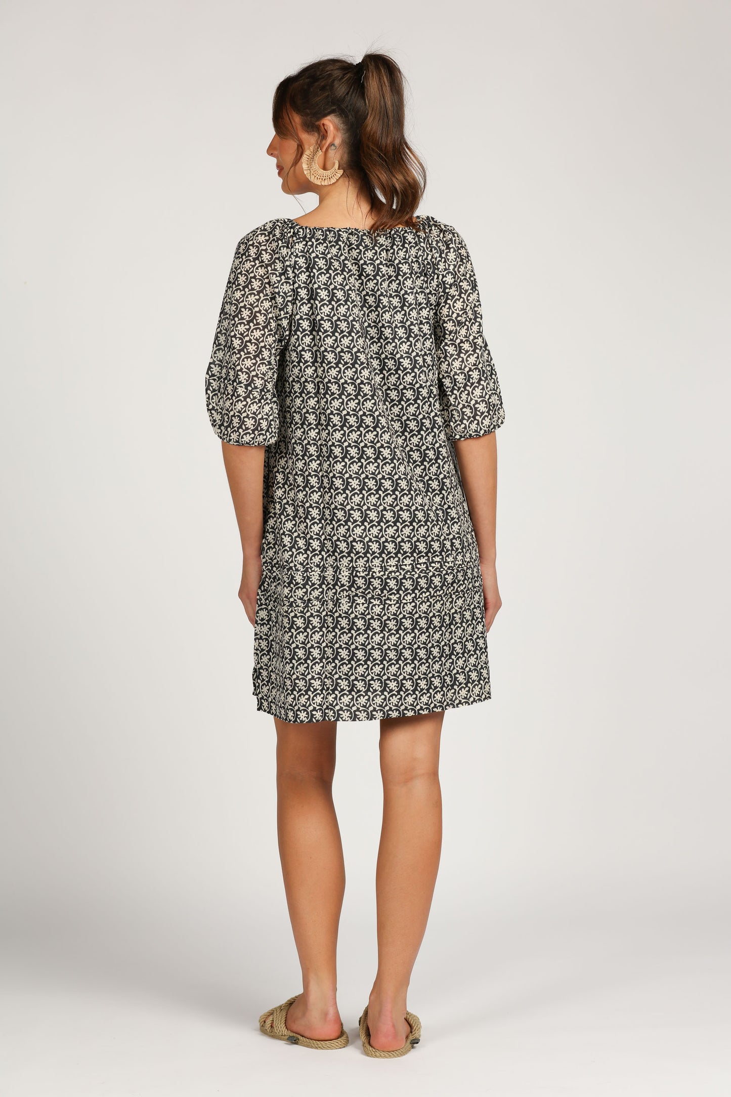 Dress Priya - Celestia Indigo Blue Cotton