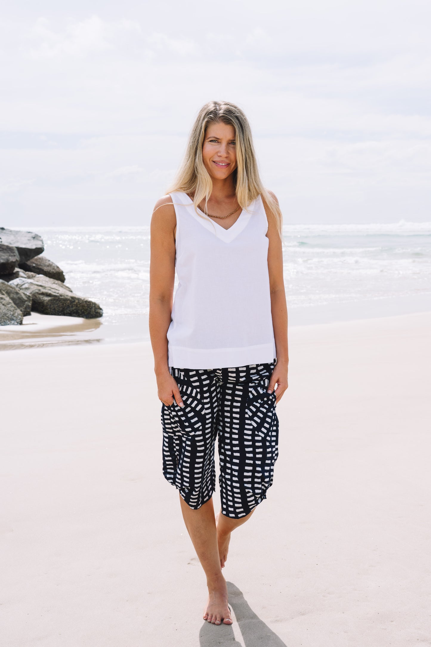 Pant Kimaya ™ - Stairway to Heaven Midnight Cotton