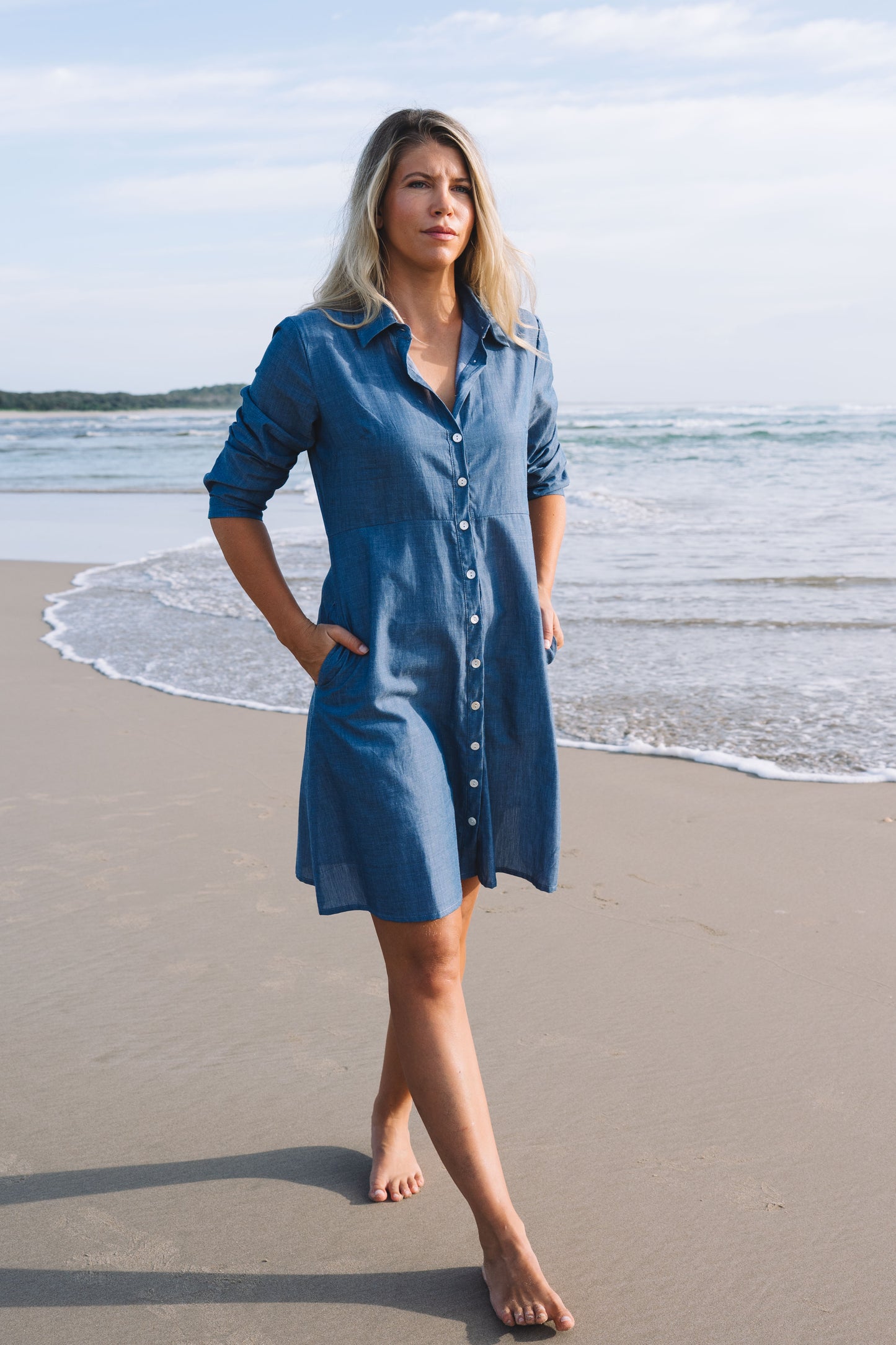 Dress Alix Chambray