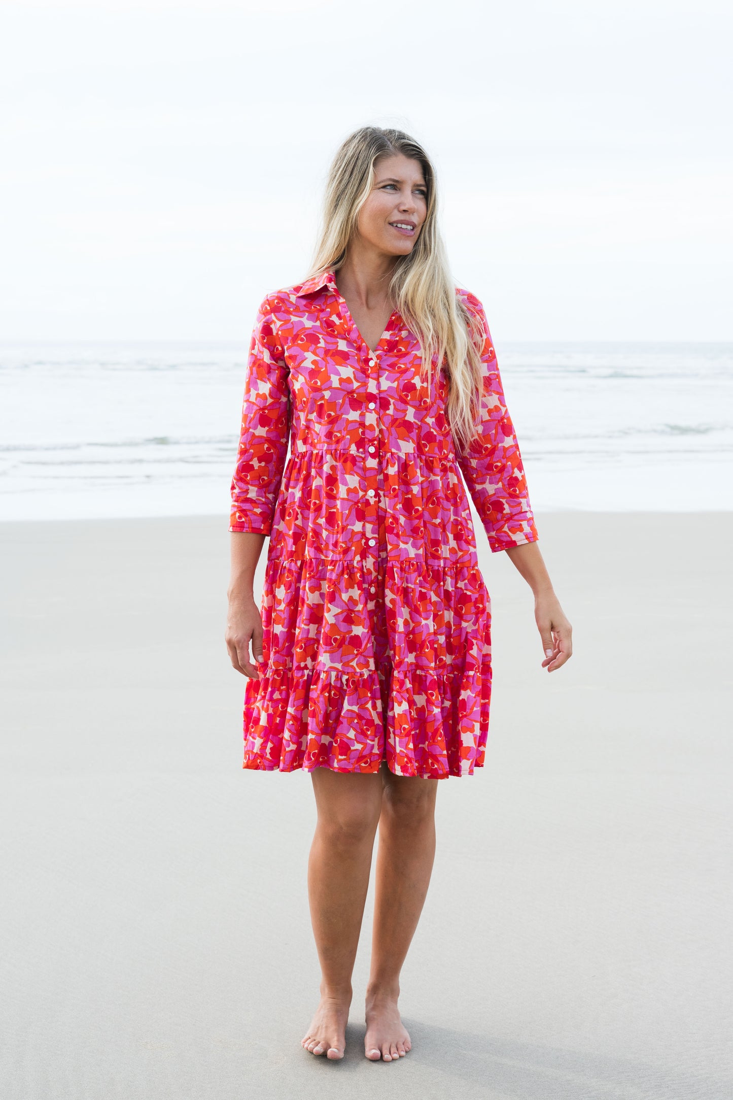 Dress Ava - Flamenco Cotton