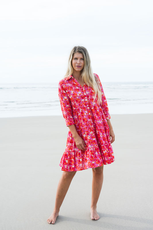 Dress Ava - Flamenco Cotton