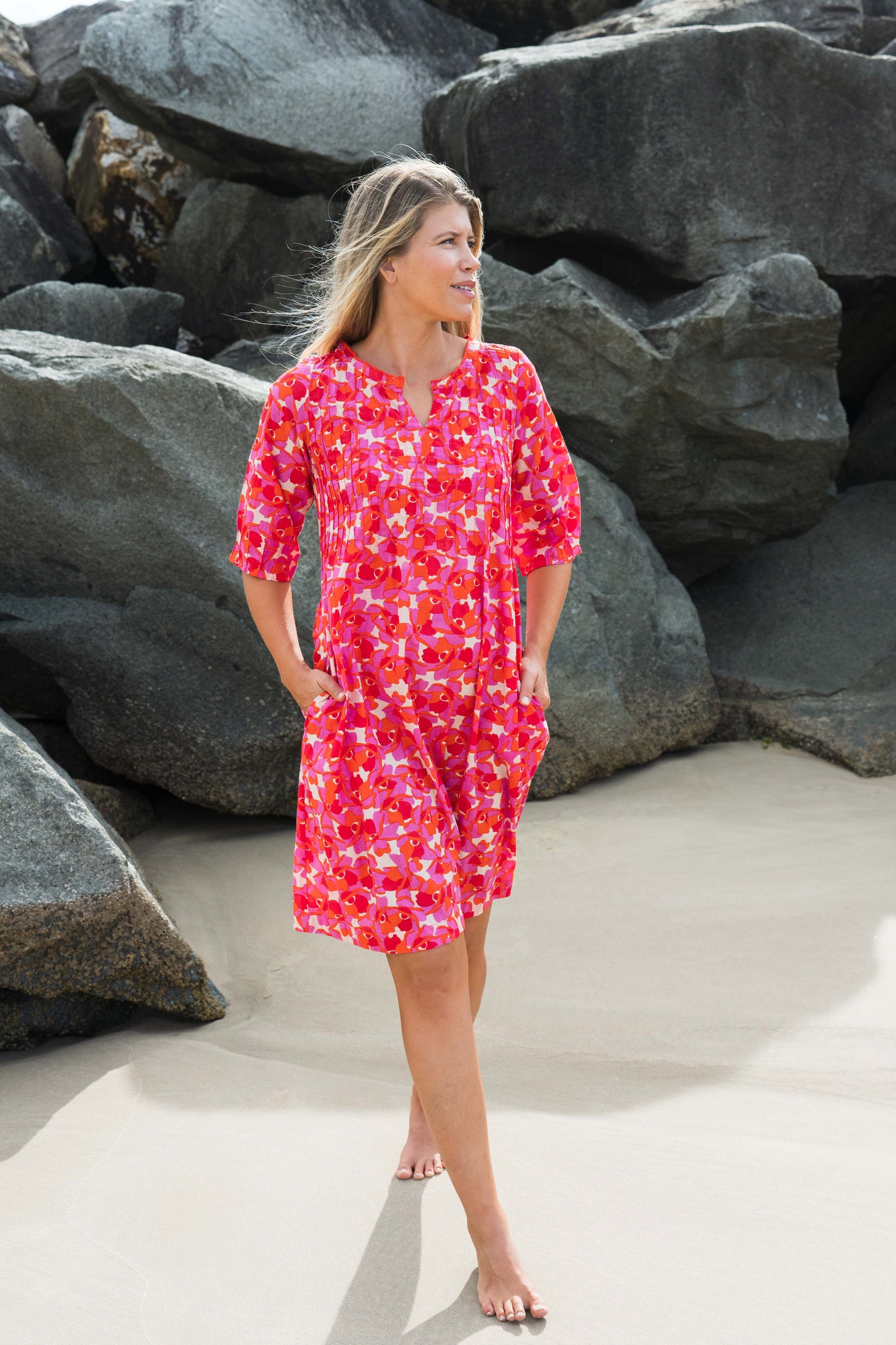 Dress Fleur - Flamenco Cotton