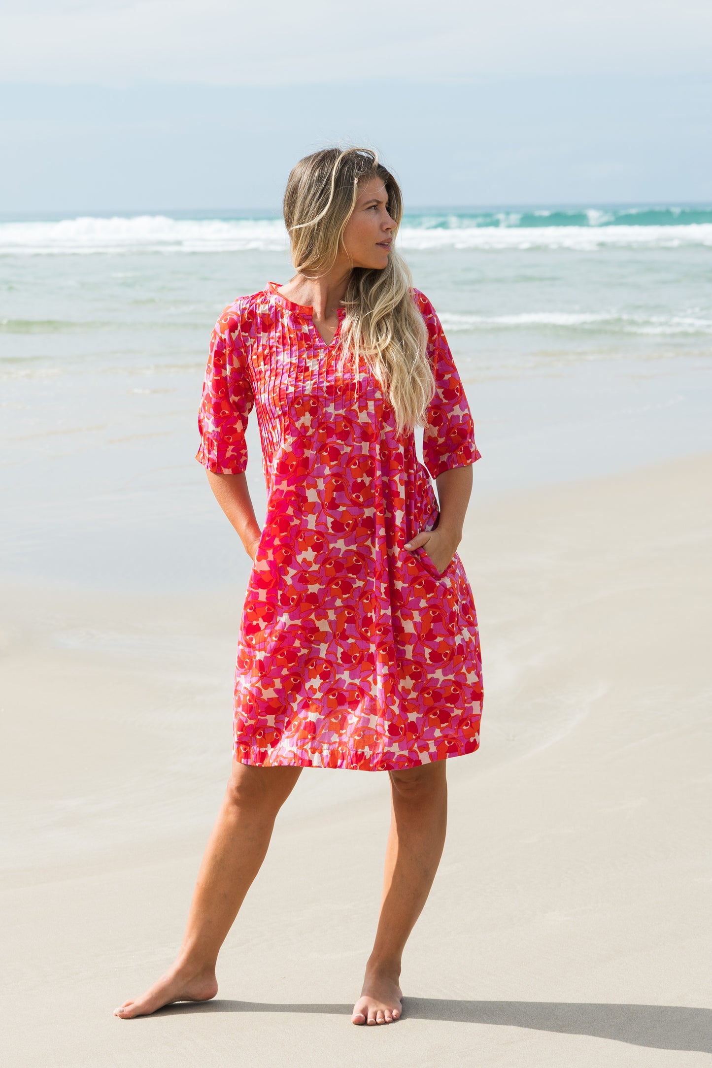 Dress Fleur - Flamenco Cotton