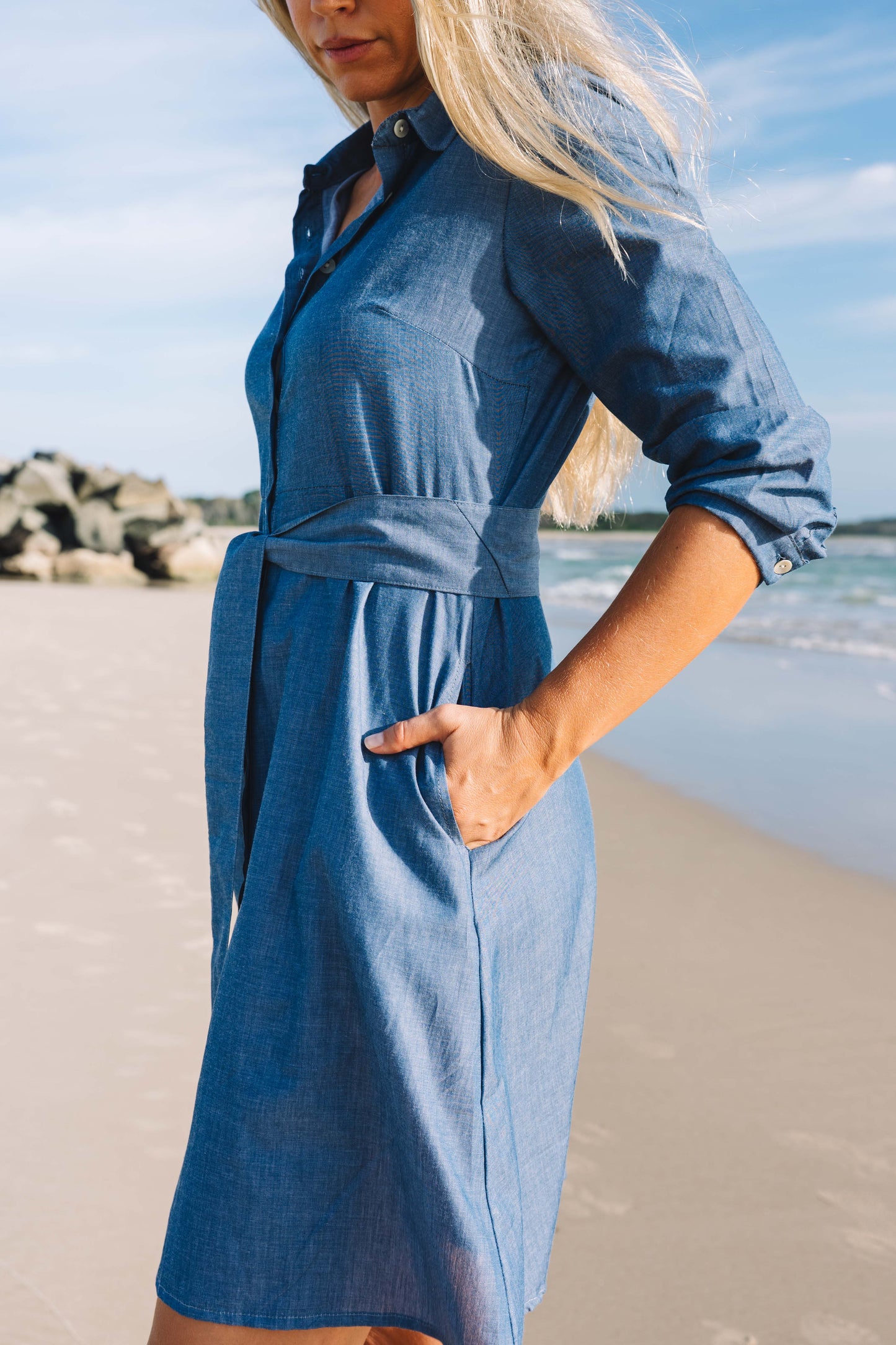Dress Alix Chambray