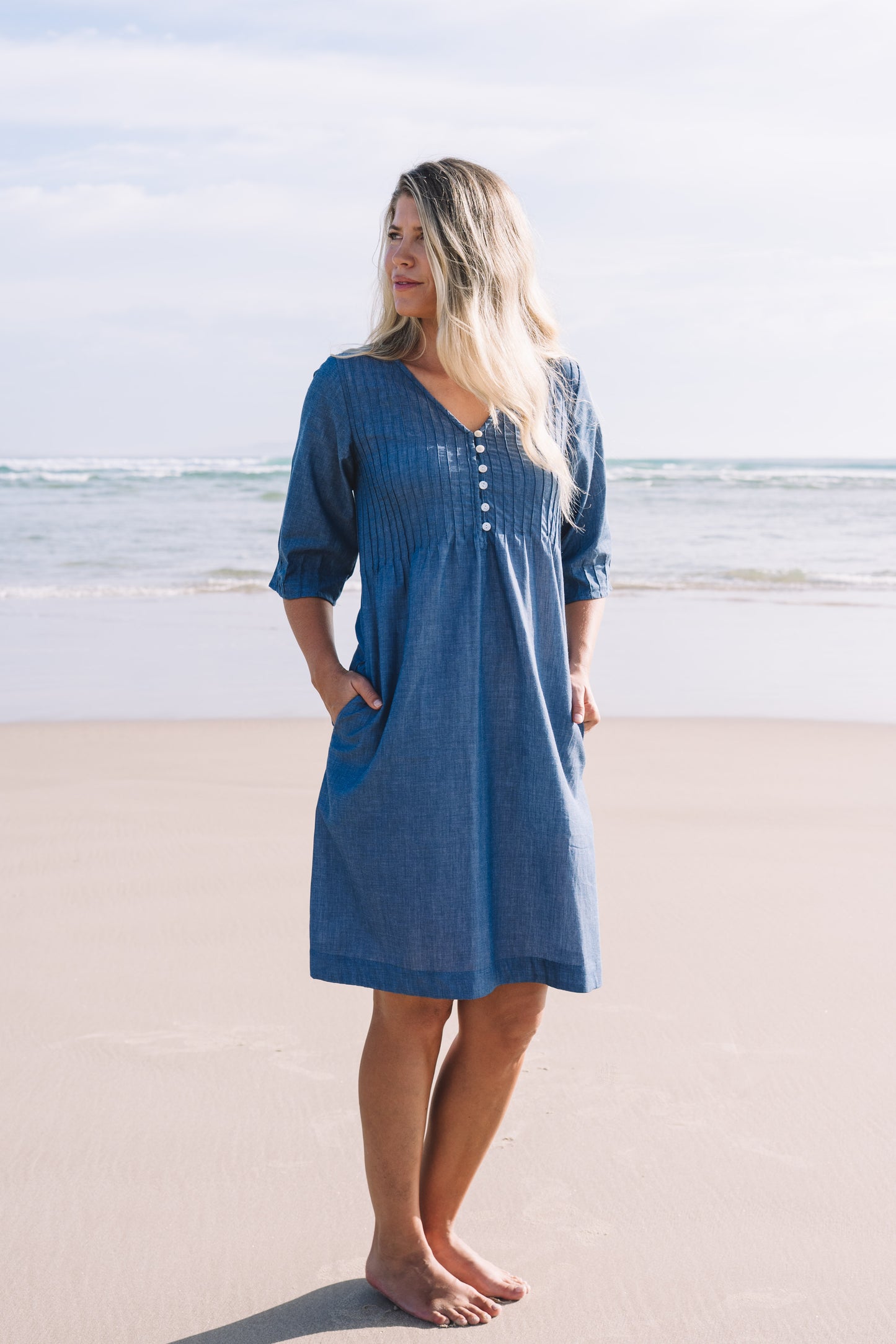 Dress Ananya - Chambray