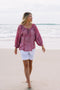 Top Anna - Laura Pink Handblock Cotton