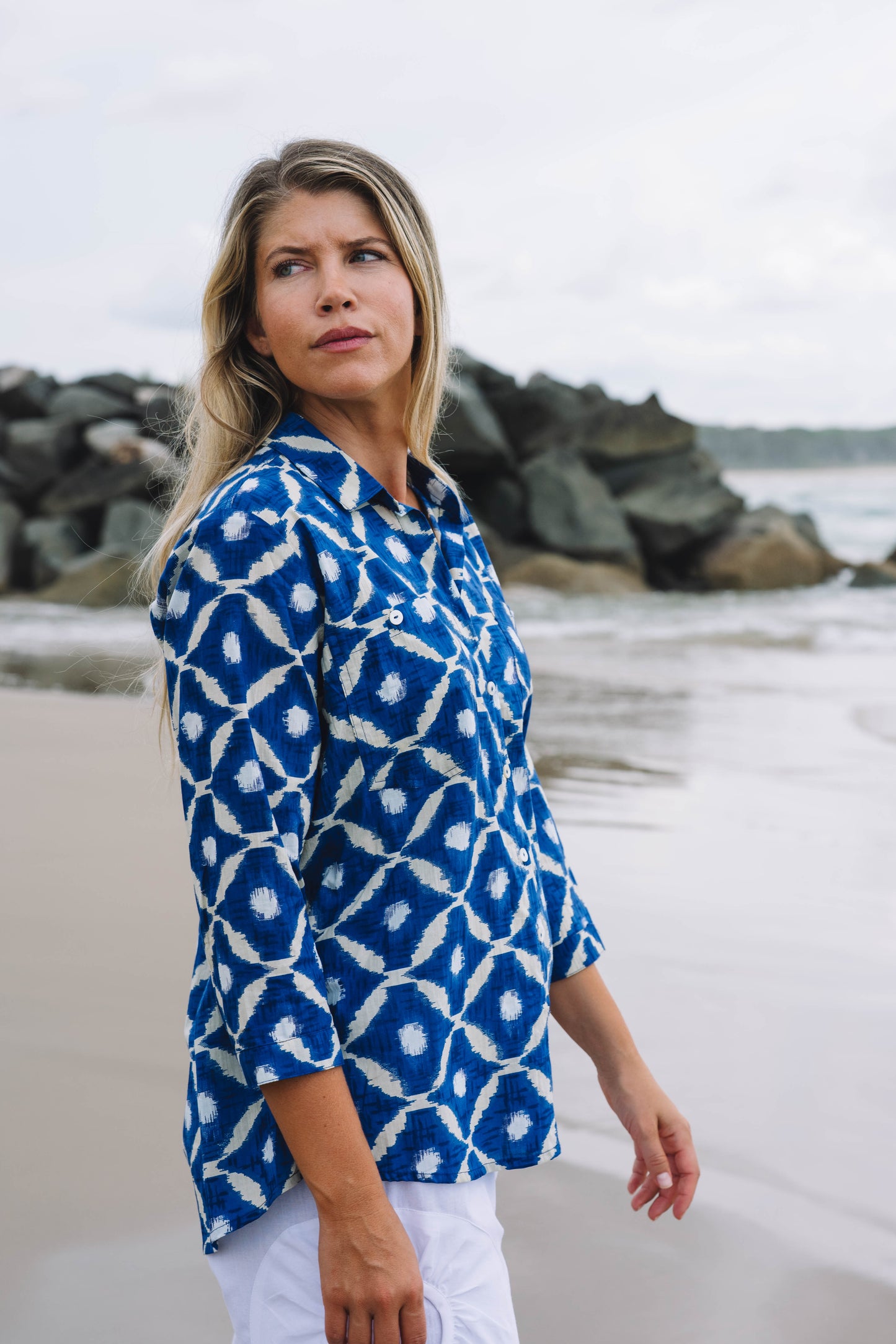 Top Uma Shirt - Fiore Cotton