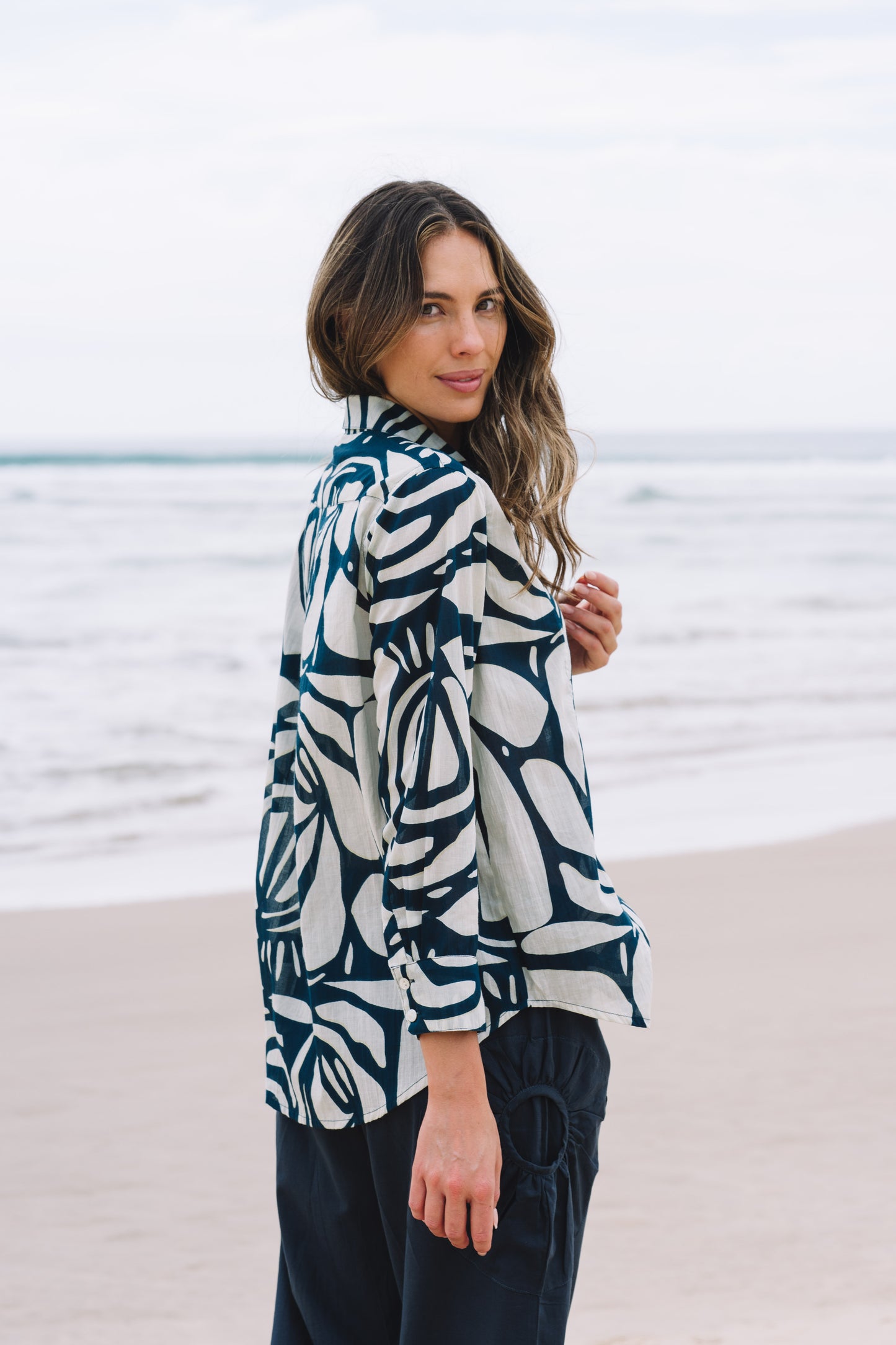 Top Clio Shirt - Luminari Cotton