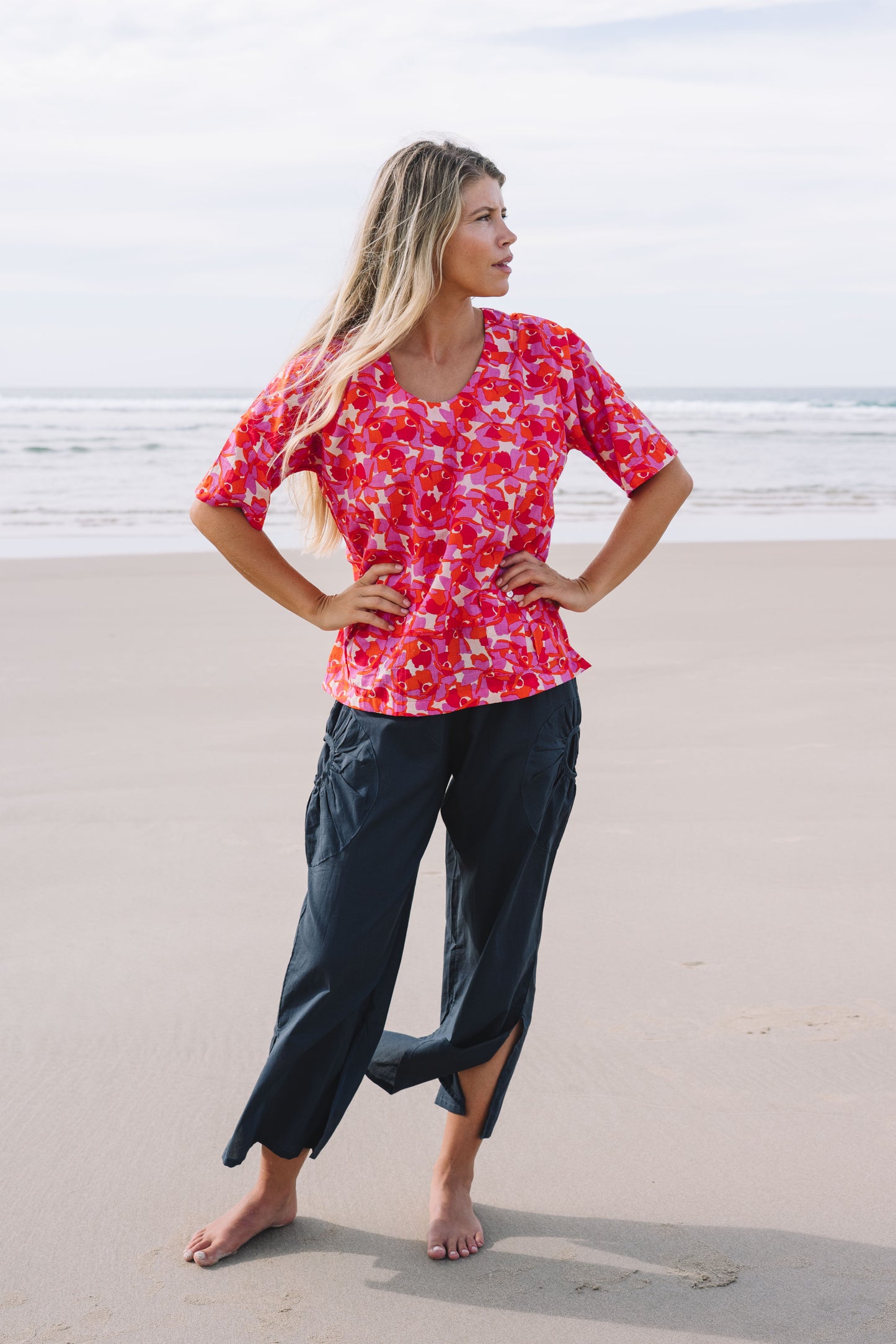 Top Chinta - Flamenco Cotton