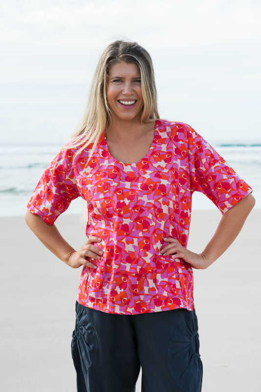 Top Chinta - Flamenco Cotton