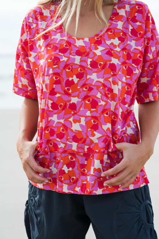 Top Chinta - Flamenco Cotton