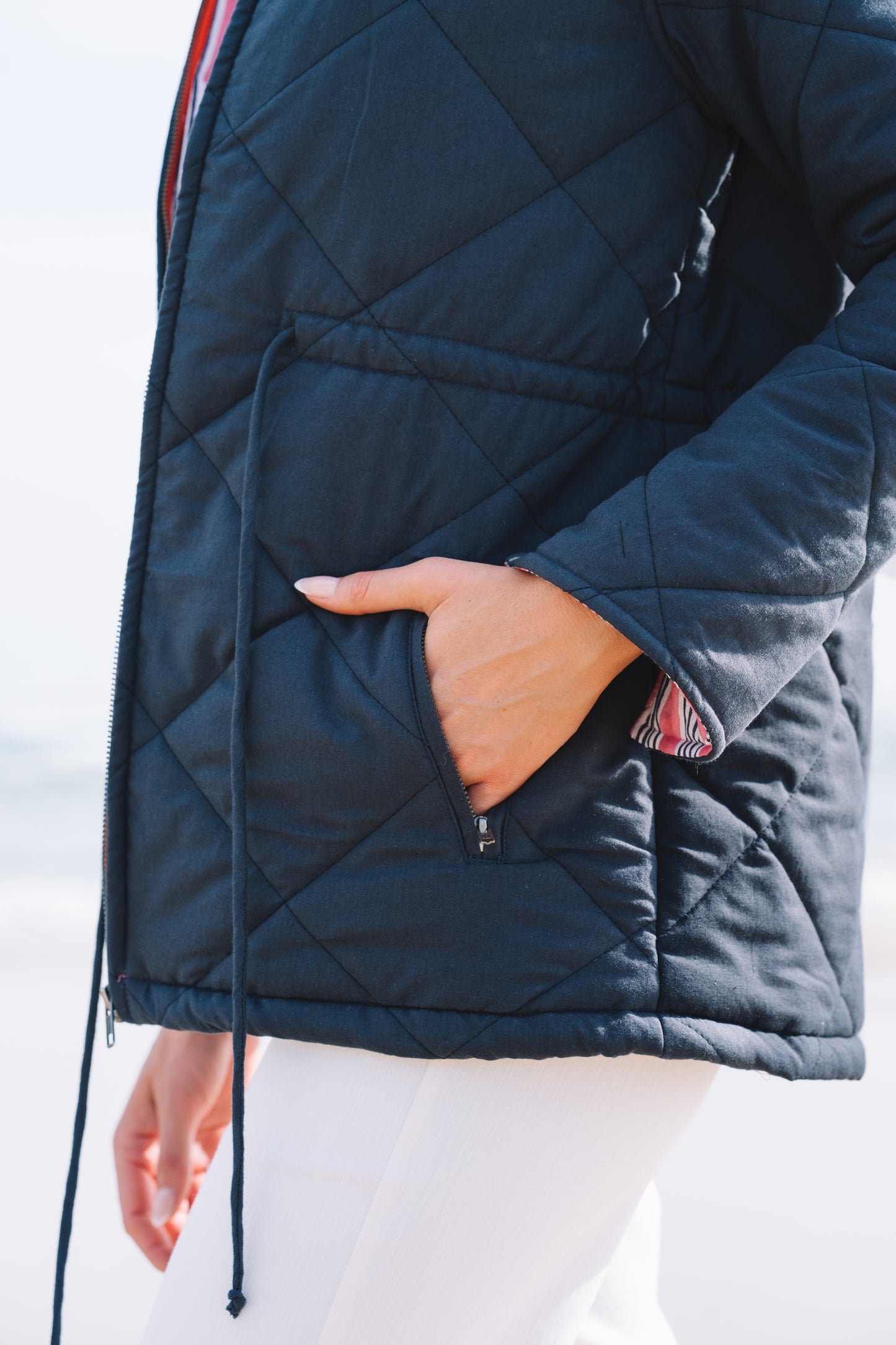 Lightly Padded Parka - Cotton
