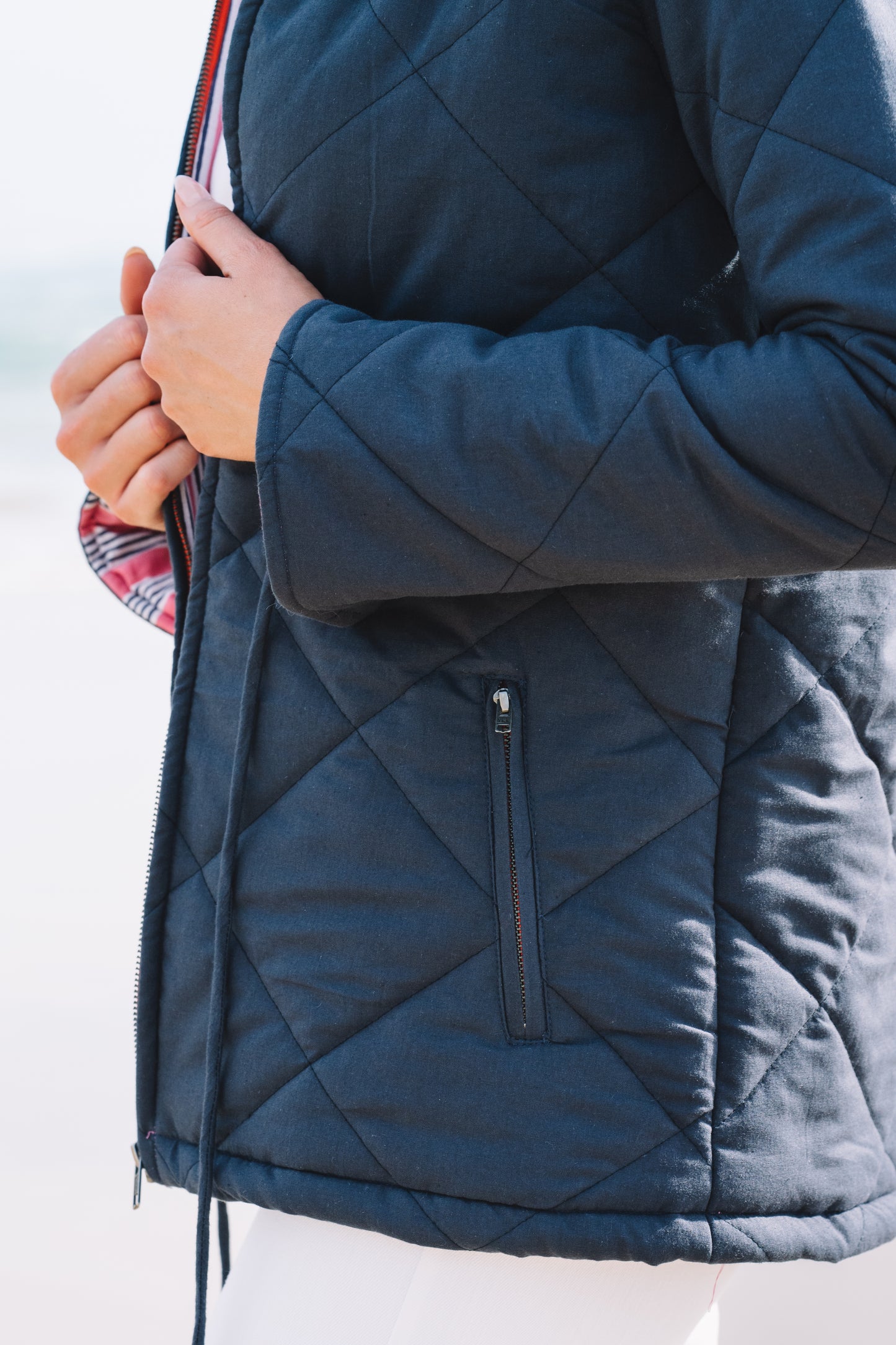 Lightly Padded Parka - Cotton