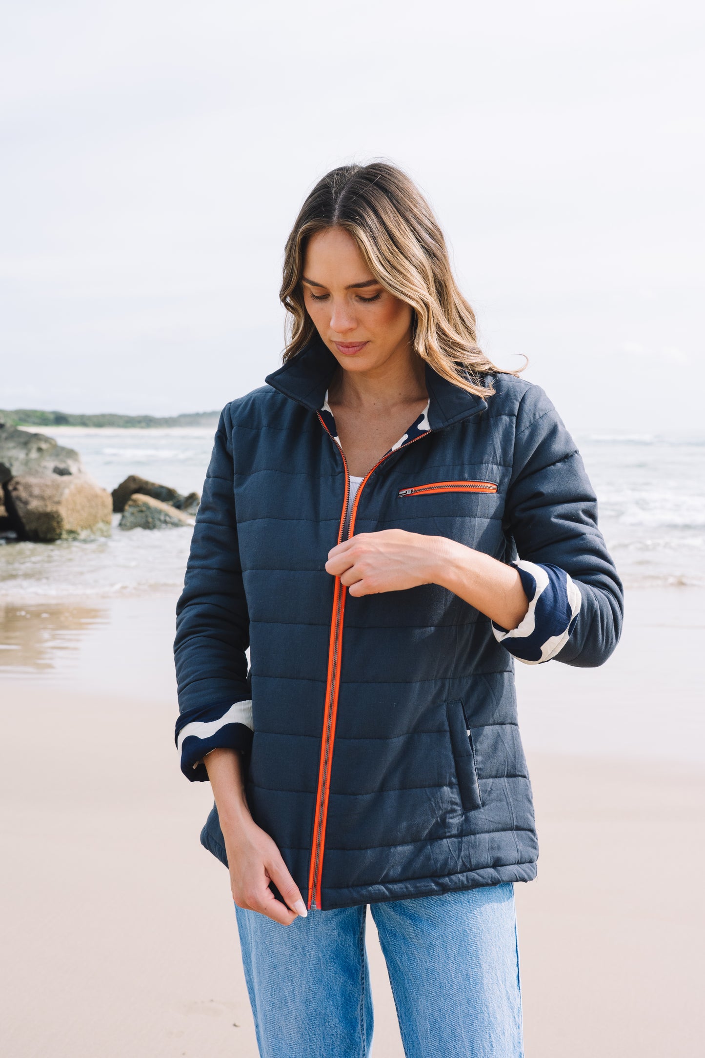 Coastal Puffer Jacket - Cotton