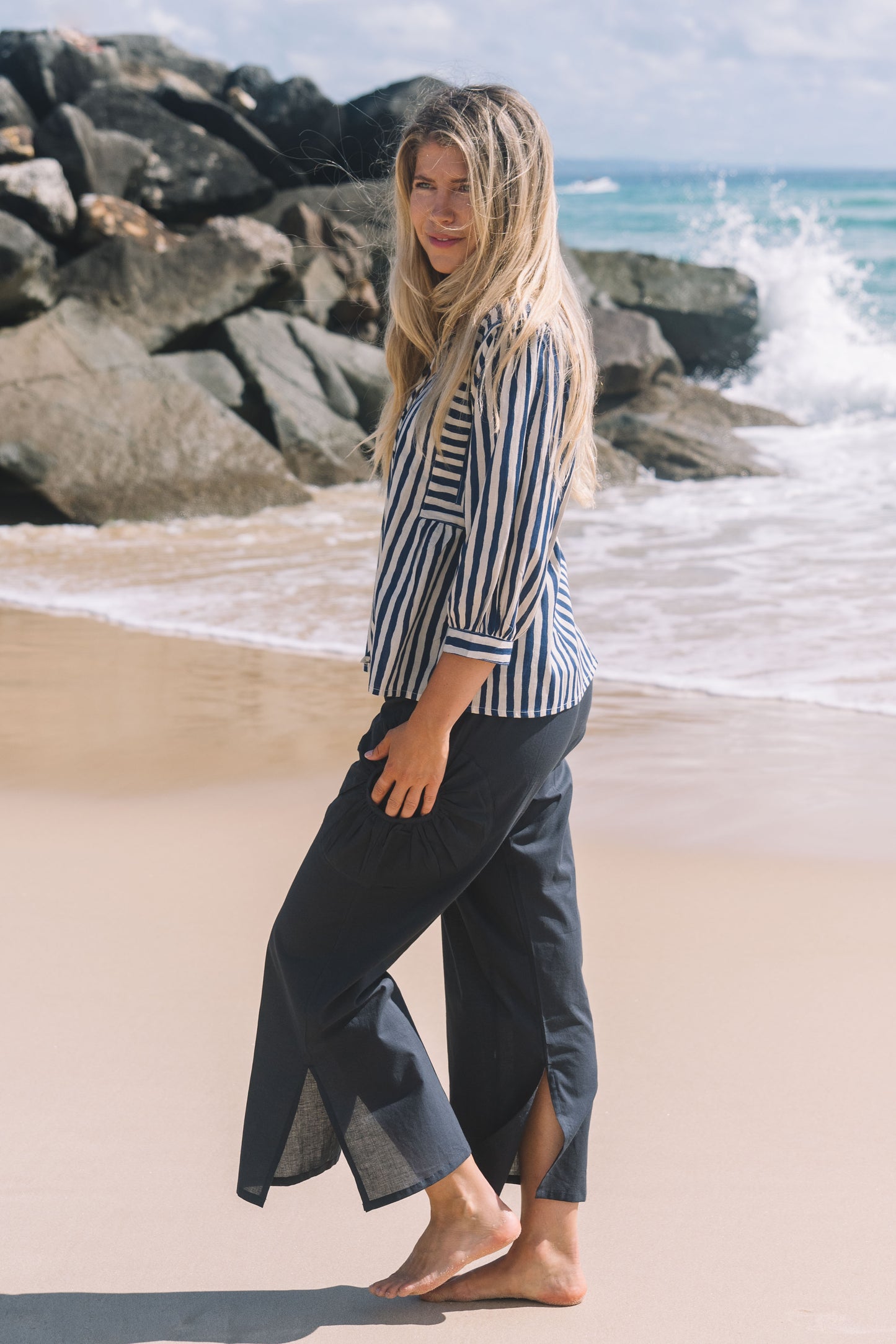 Pant Jaya - Indigo Cotton