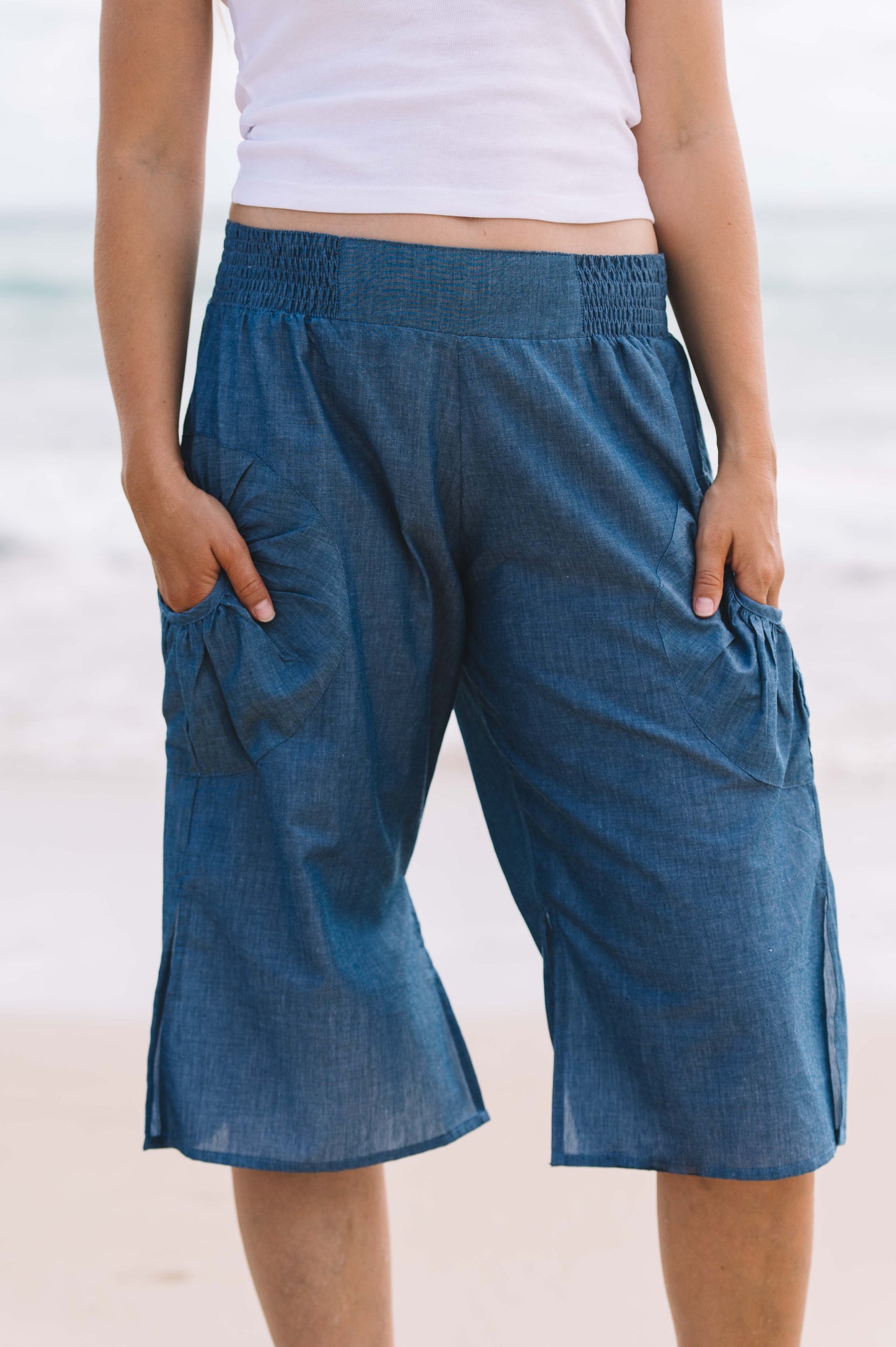 Pant Kimaya - Ultra Light Chambray Cotton
