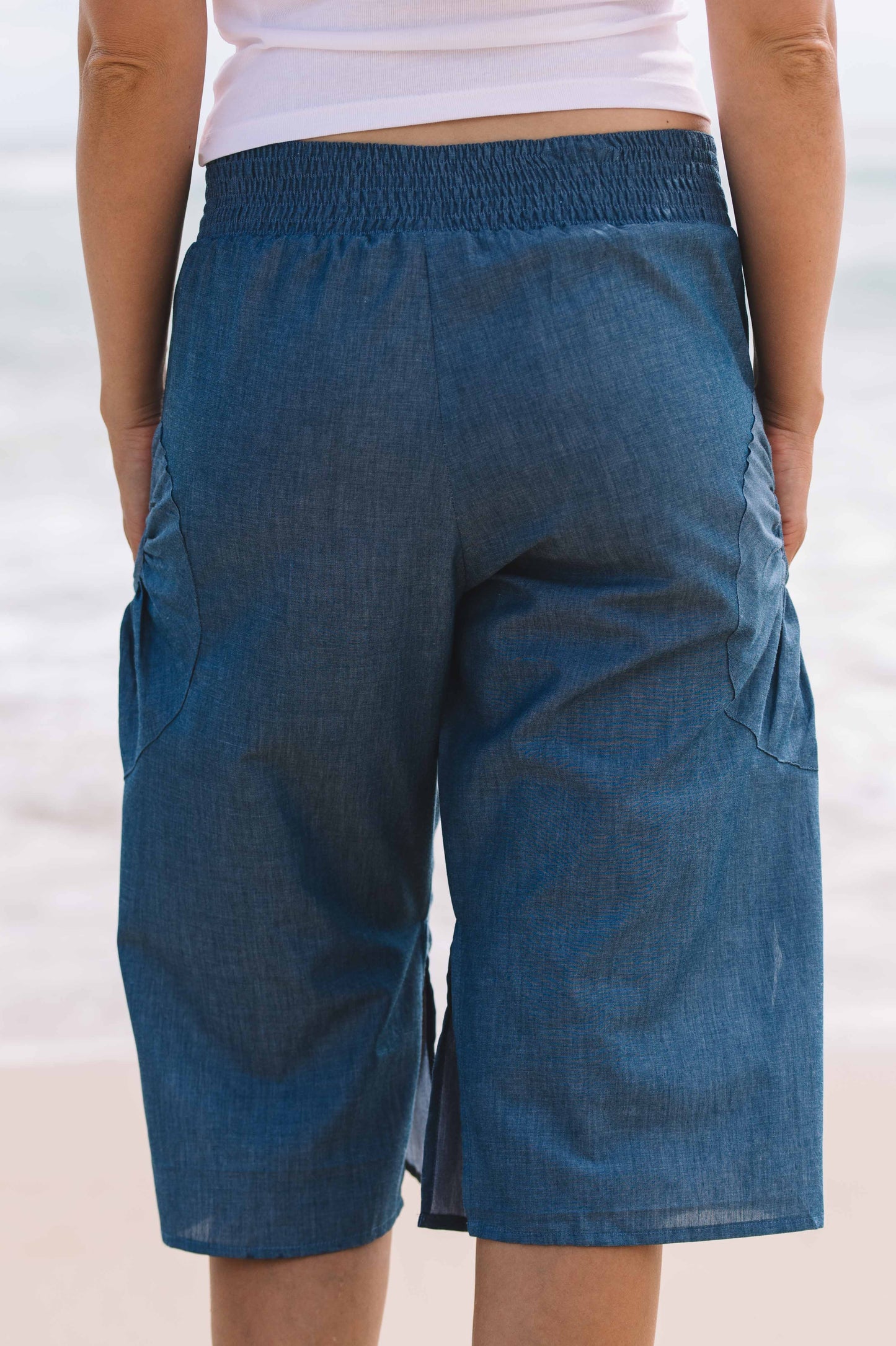 Pant Kimaya - Ultra Light Chambray Cotton