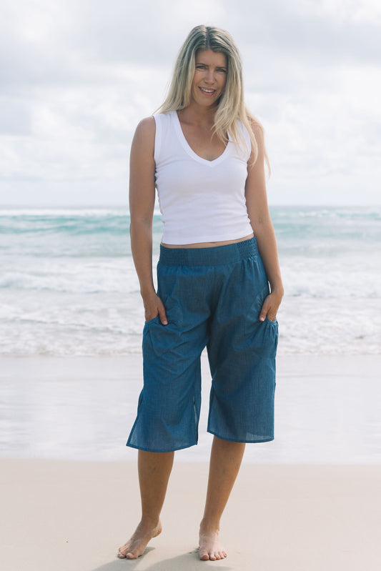 Pant Kimaya - Ultra Light Chambray Cotton