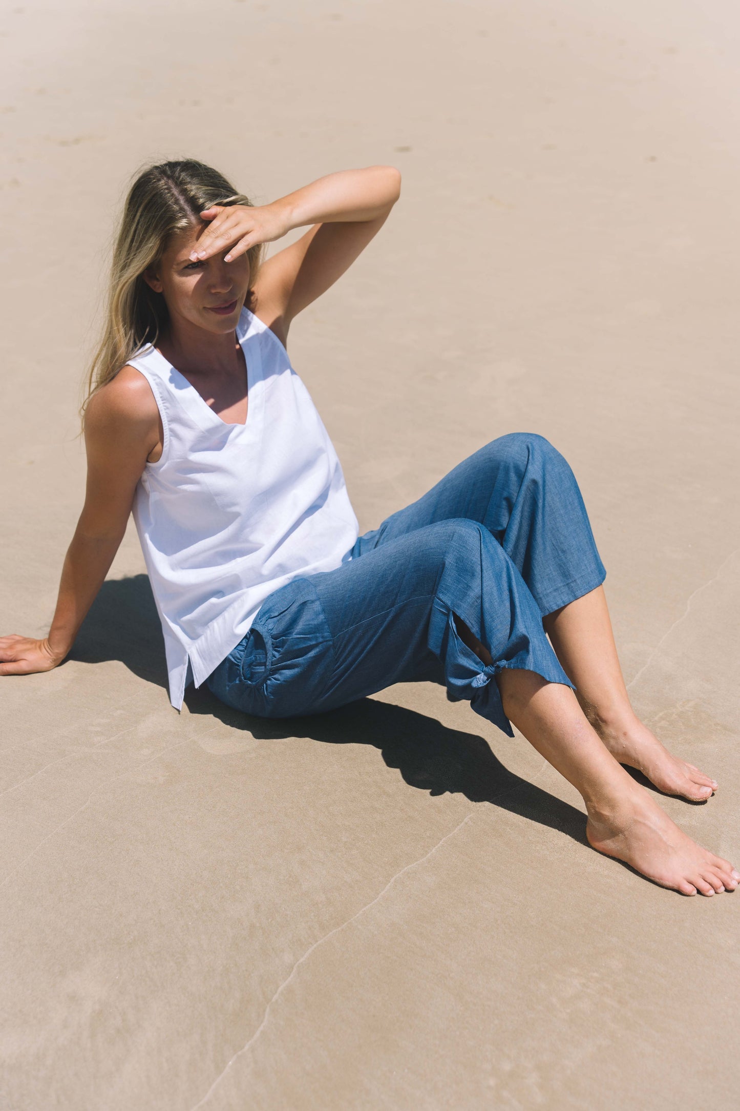 Pant Jaya - Ultralight Cotton Chambray
