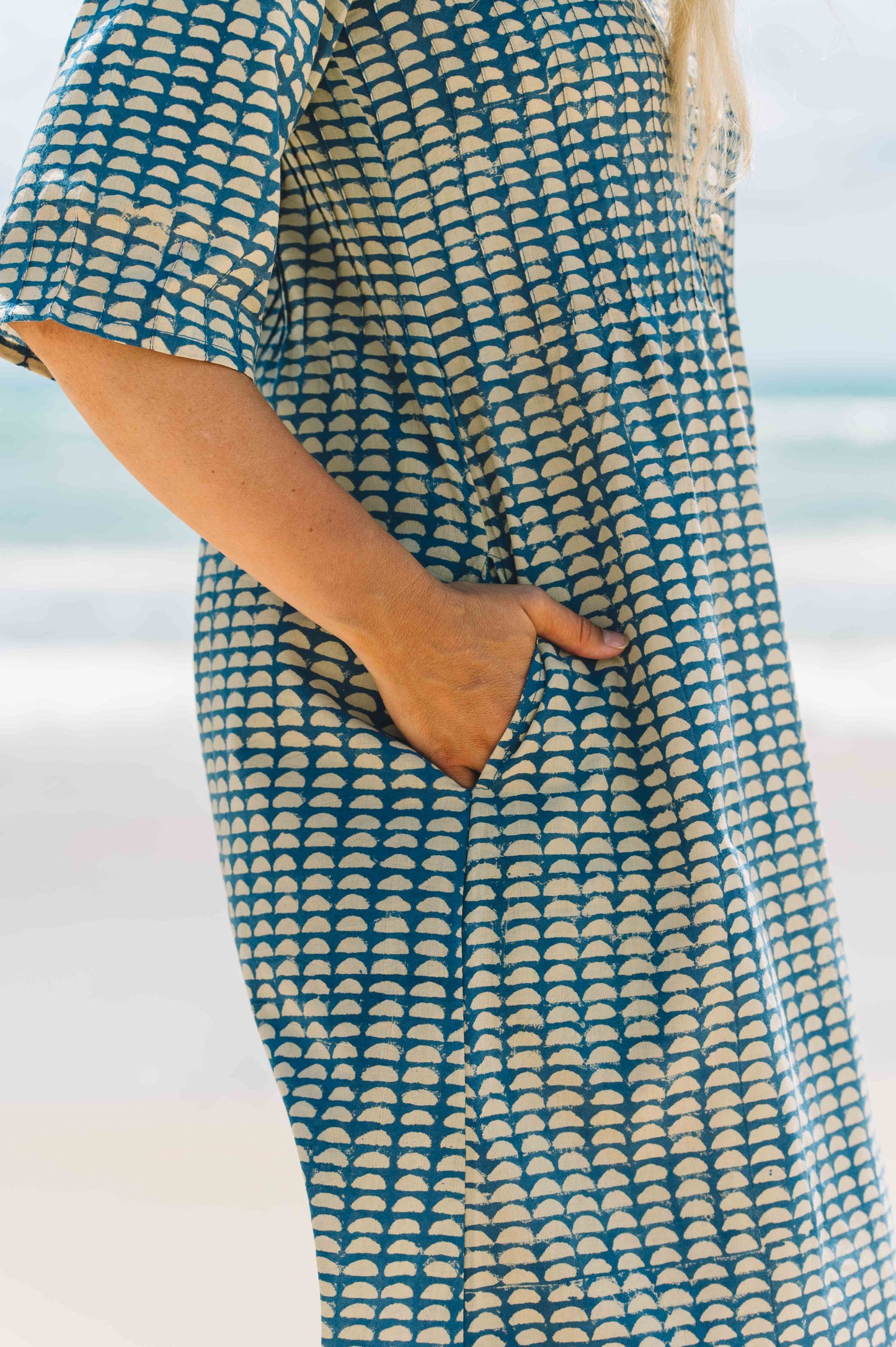 Dress Ananya - Half Moon Aged Indigo