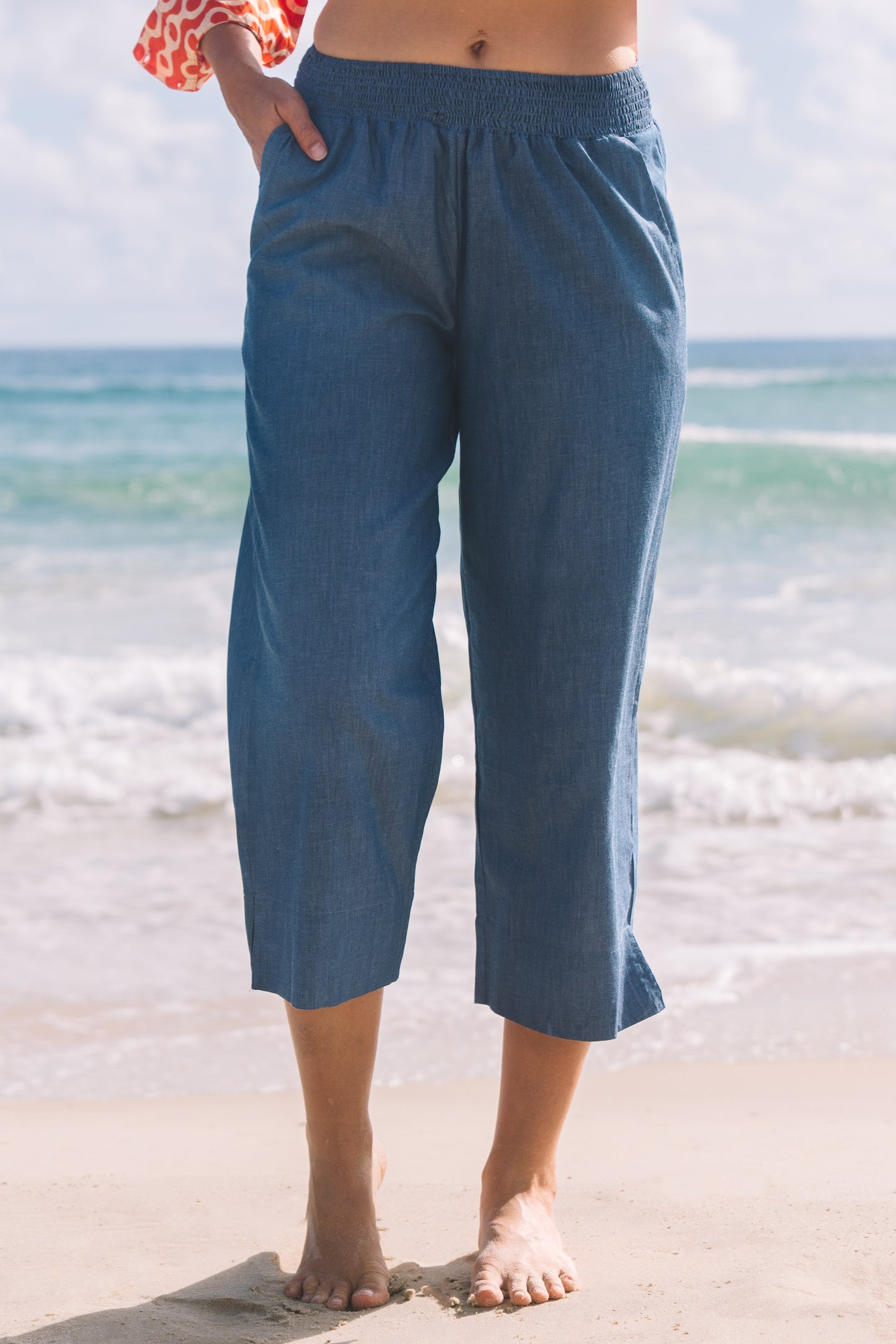 Pant Beach - Ultralight Chambray Cotton