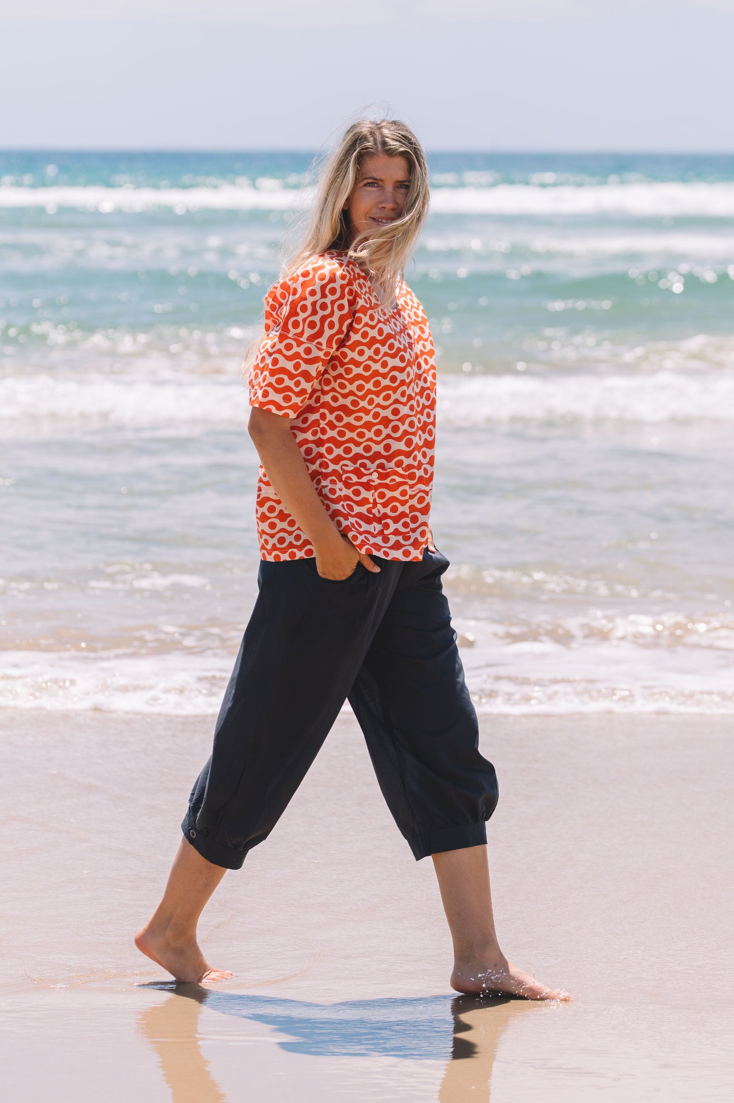 Pant Taj Indigo Cotton