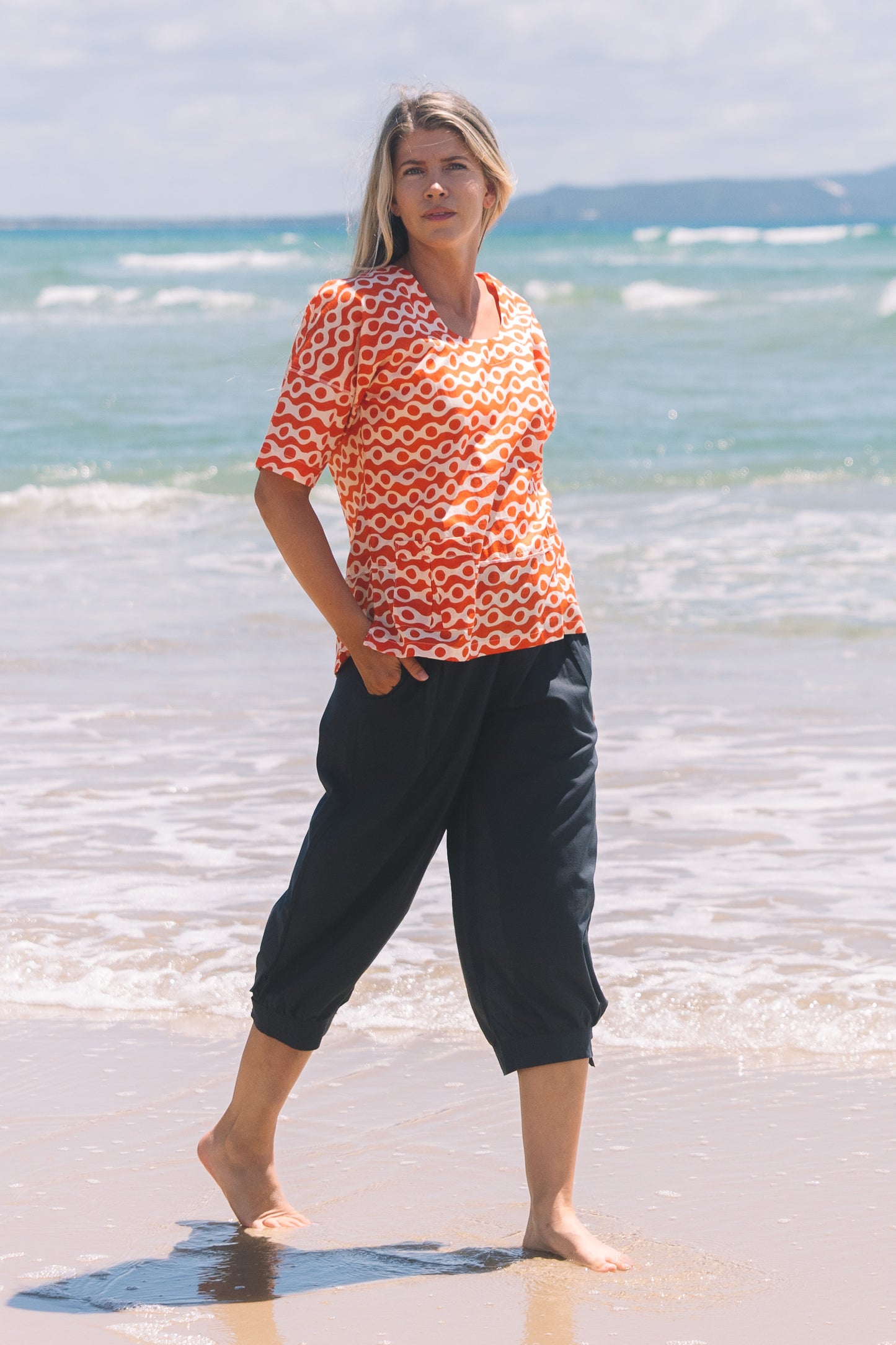 Top Chinta - Anouk Papaya Ecru
