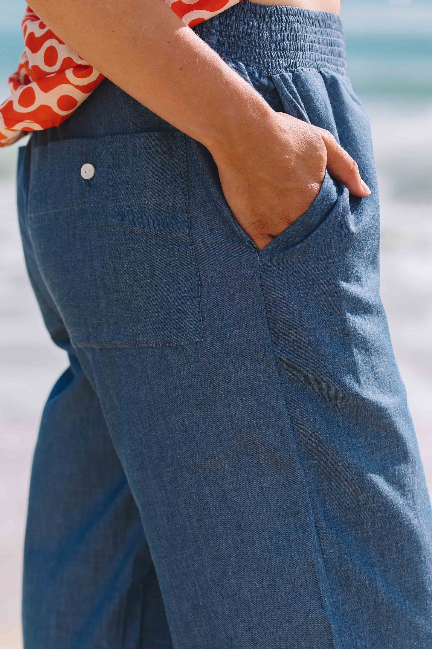 Pant Beach - Ultralight Chambray Cotton