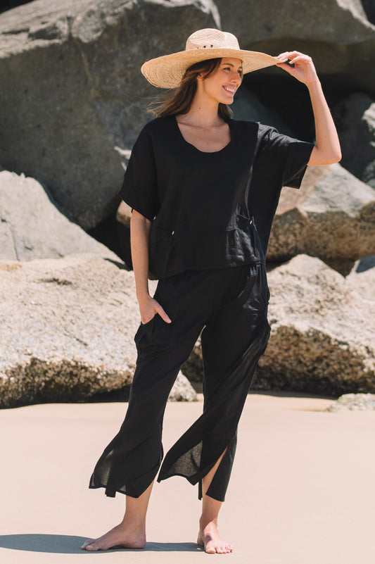 Pant Jaya - Black Cotton