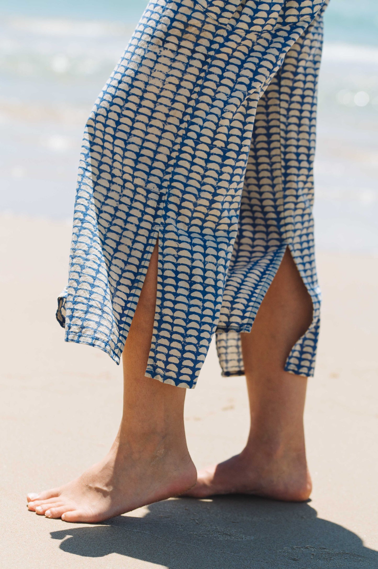 Pant Jaya - Half Moon Aged Indigo Cotton